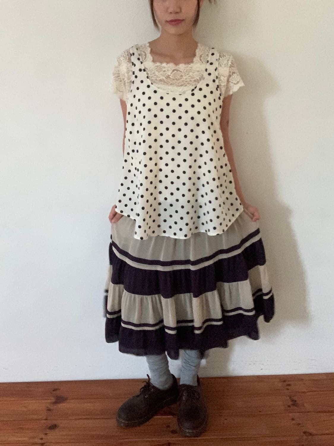 Floral Lace Short Sleeve 상품이미지4