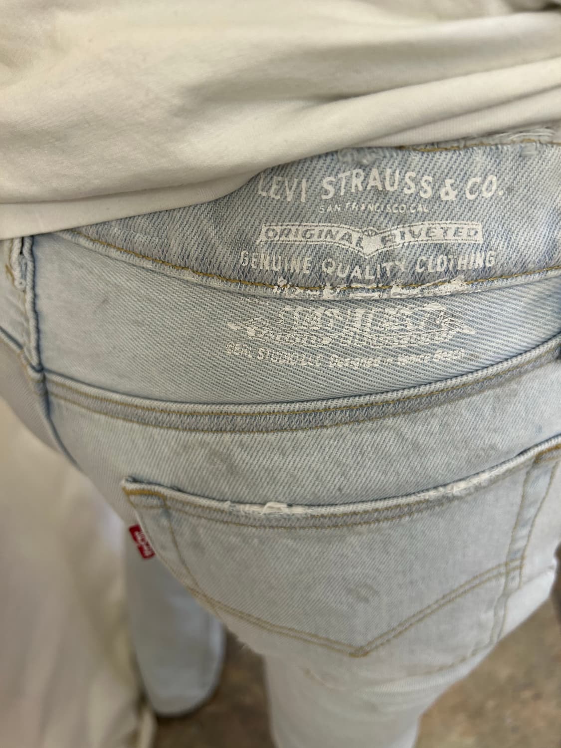 ERL LEVI’S 슬릿 부츠컷 상품이미지4