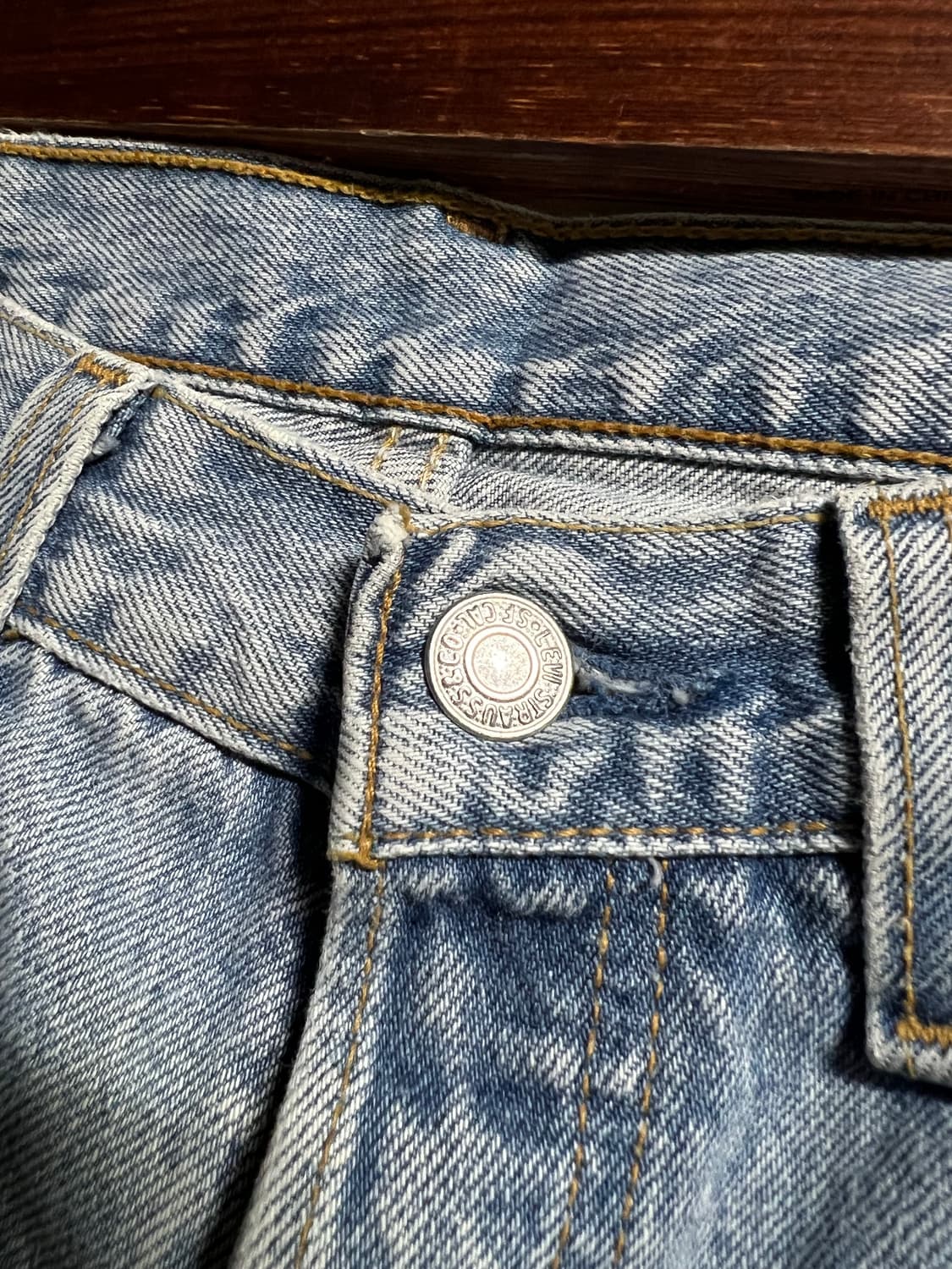 빈티지 리바이스501 연청 데님팬츠 상품이미지4