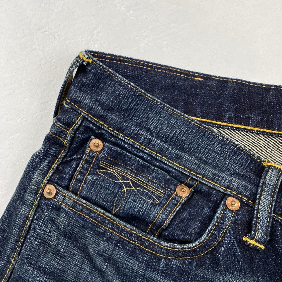 더블알엘 스티치 셀비지 데님 진 (30) 상품이미지9