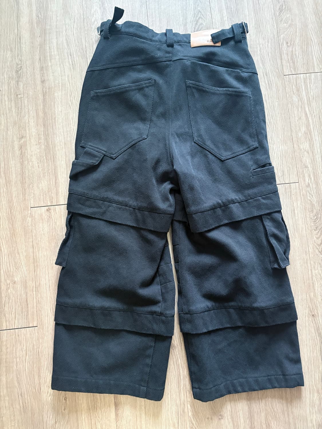 [2] 카미엔 배기팬츠 블랙 초판  상품이미지2