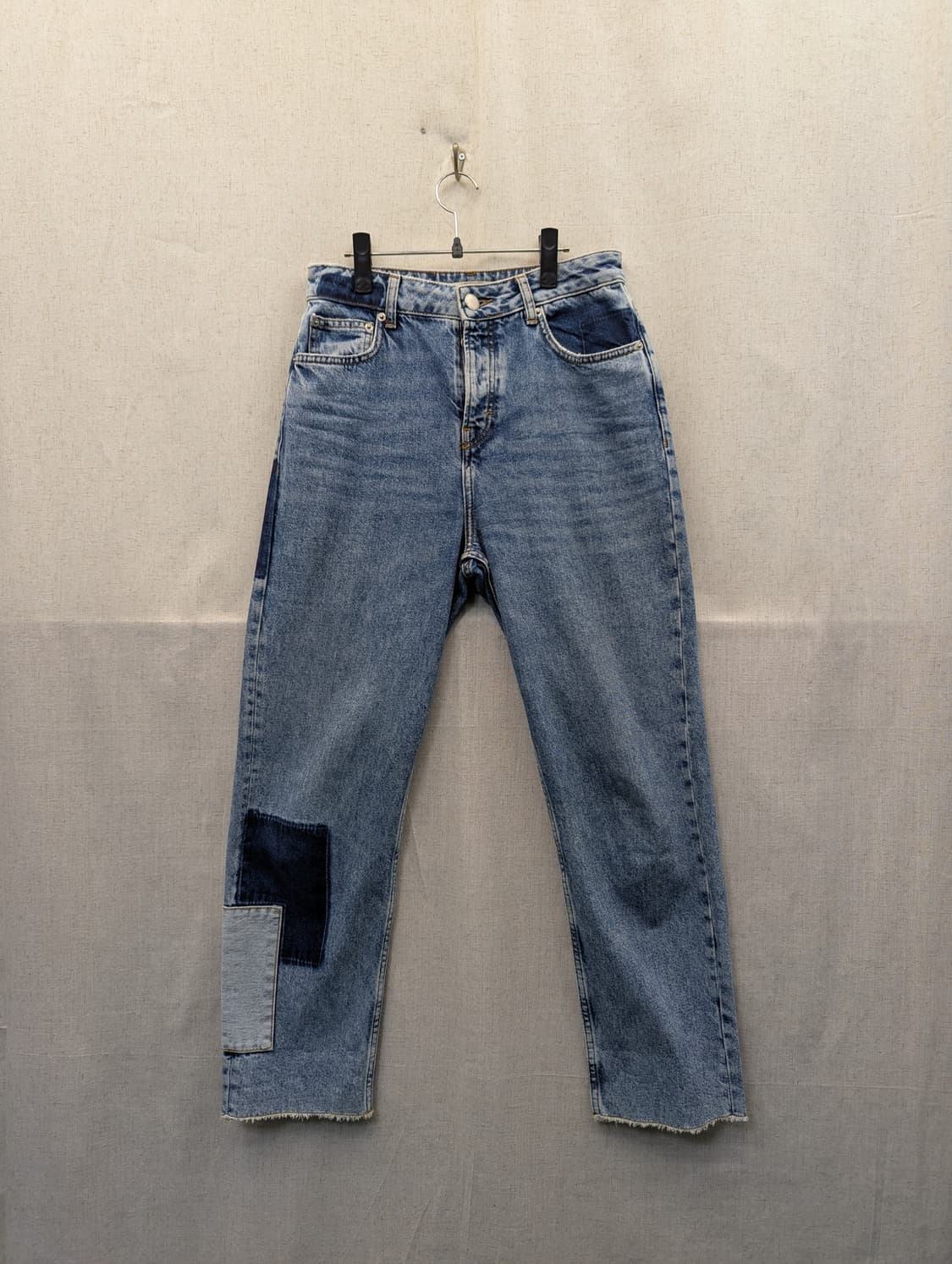 마쥬 패치 데님 청바지 상품이미지1