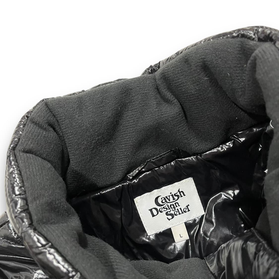 카비시 에나멜 스타 다크 패딩 재킷 상품이미지4