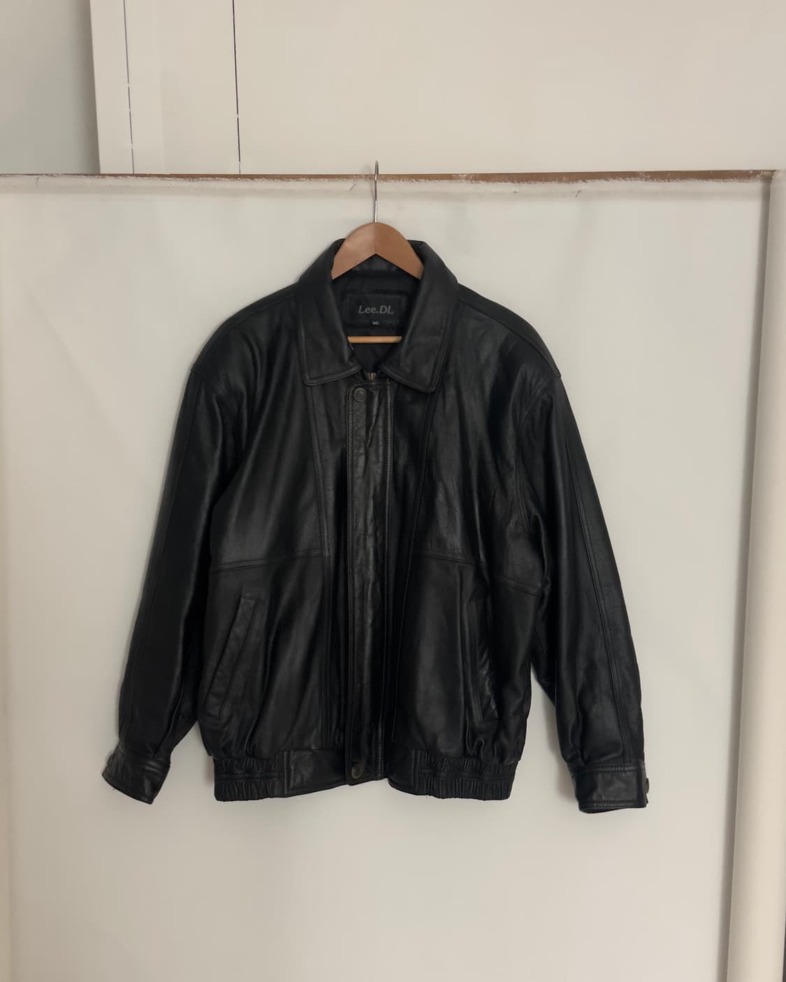 [Vintage] Cowhide Leather Jacket 상품이미지3