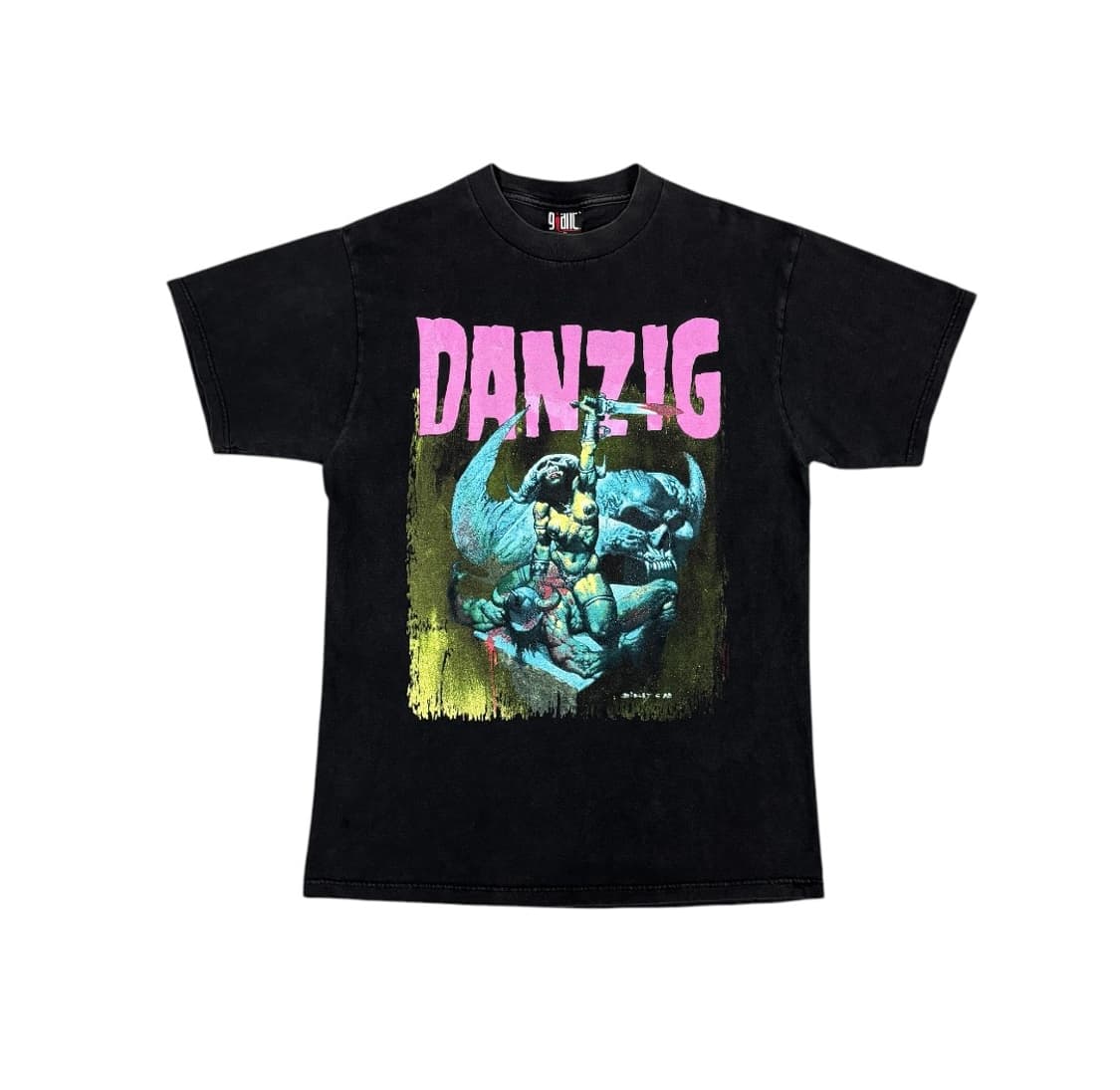 빈티지 1992 Danzig 댄지그 투어 티셔츠 상품이미지1