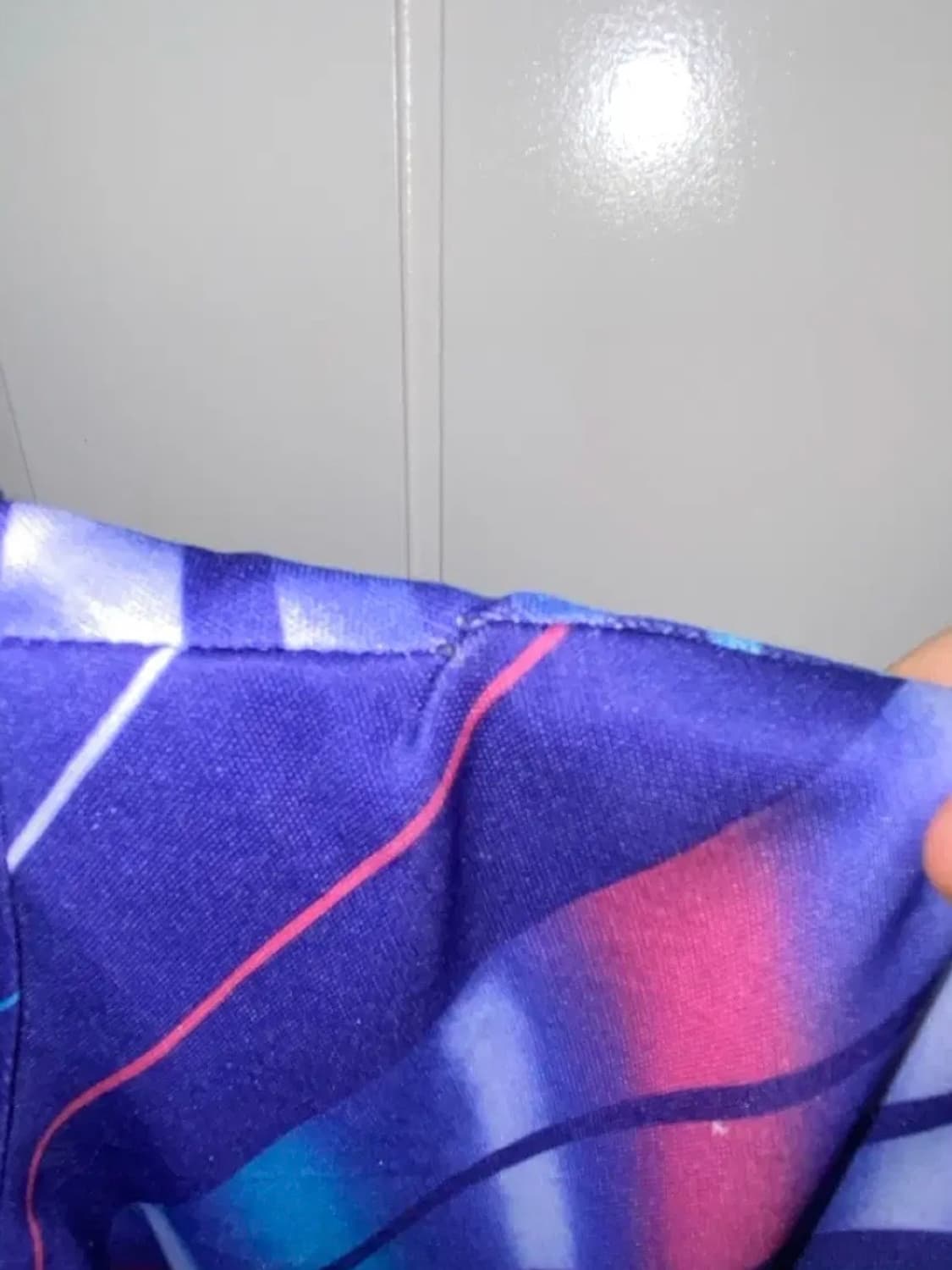 레트로 빈티지 프릴카라 리본 미디 블루 원피스 80년대 디스코 풍 상품이미지6