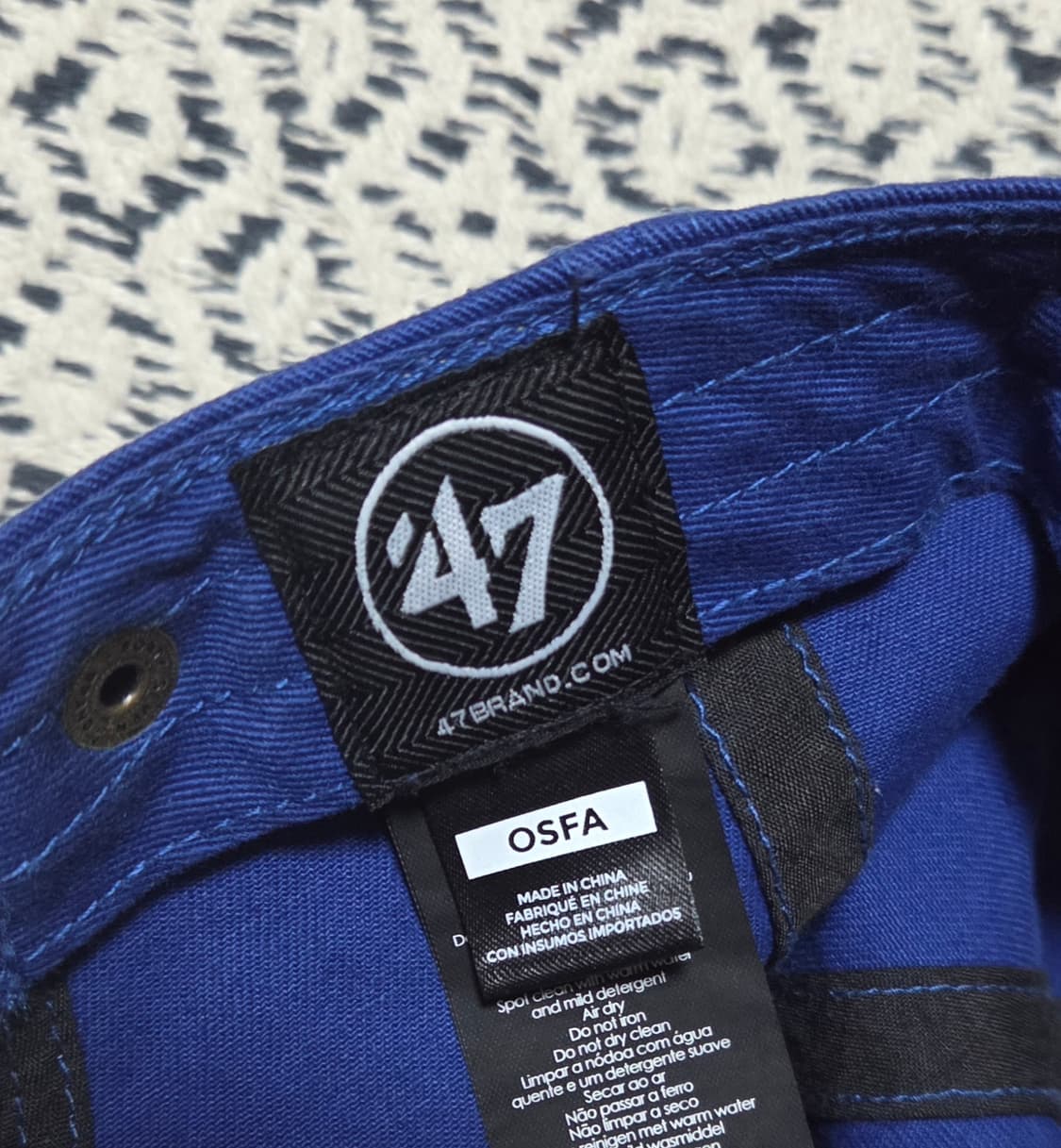 LA 다저스 블루 볼캡 모자 OS 상품이미지3