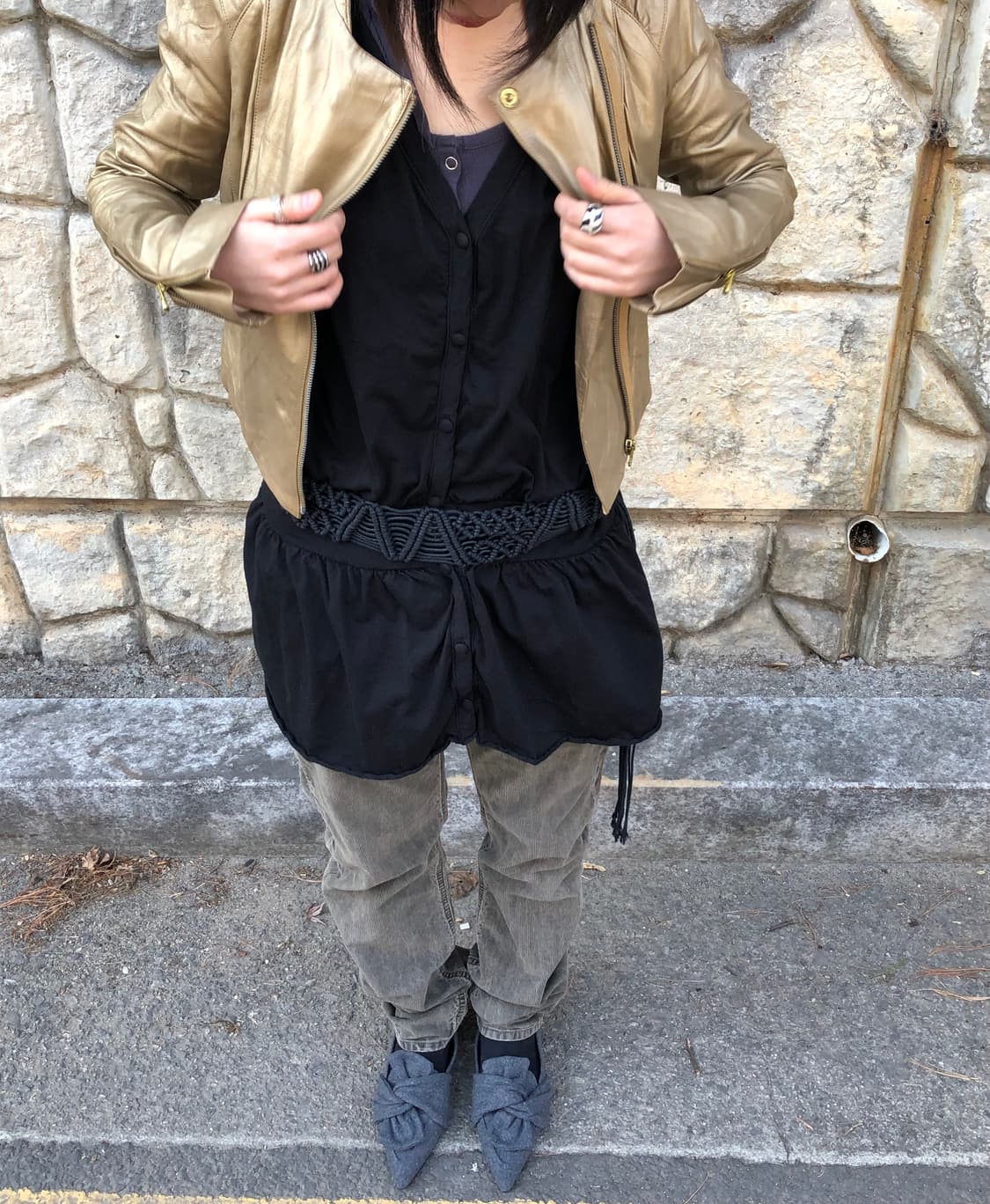 Armani exchange lambskin leather jk  상품이미지5