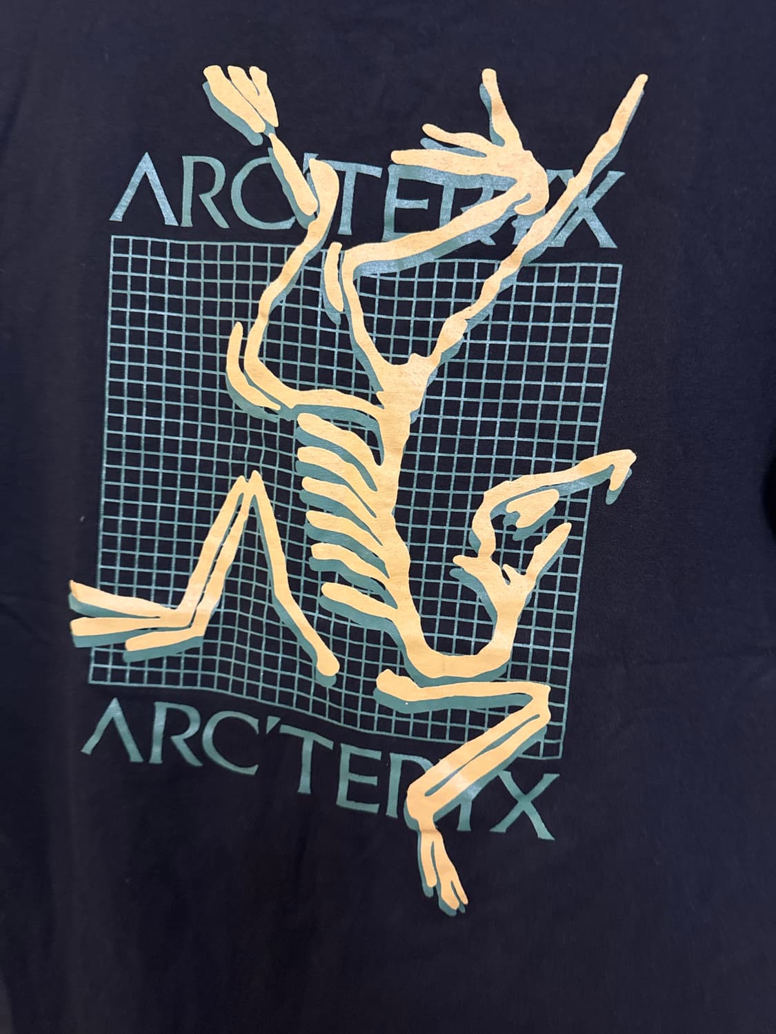 🧢 Arc’teryx 아크테릭스 스켈레톤 그래픽 반팔 티셔츠 (블랙) 상품이미지10