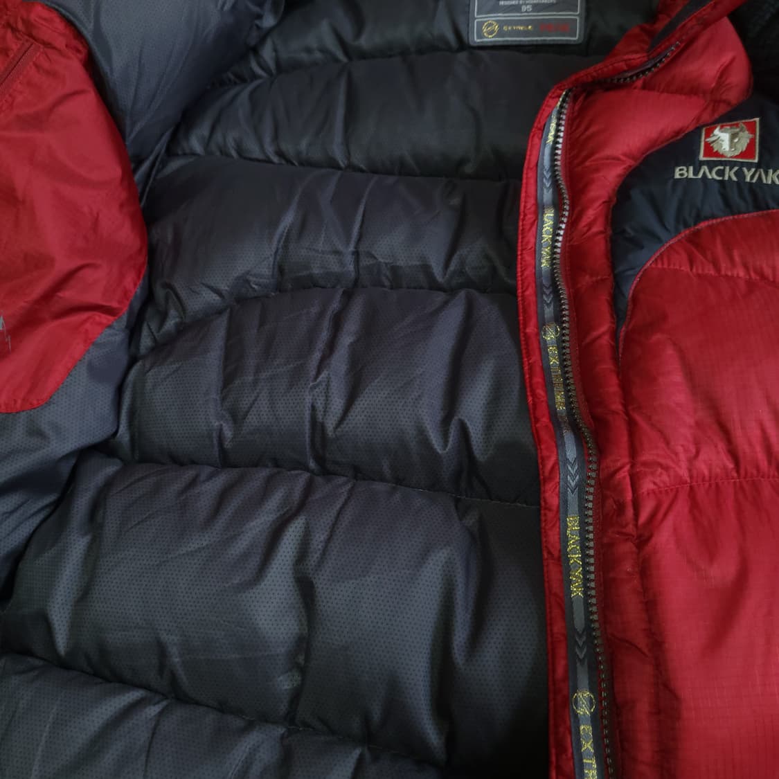 블랙야크 구스다운패딩 거위털점퍼 95-100 잠바 상품이미지8