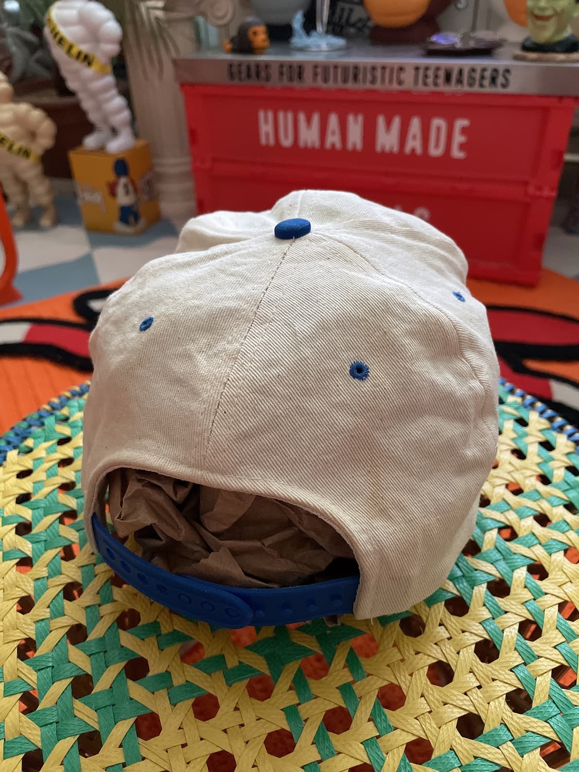 90s 빈티지 스누피 자수 디테일 모자 상품이미지5