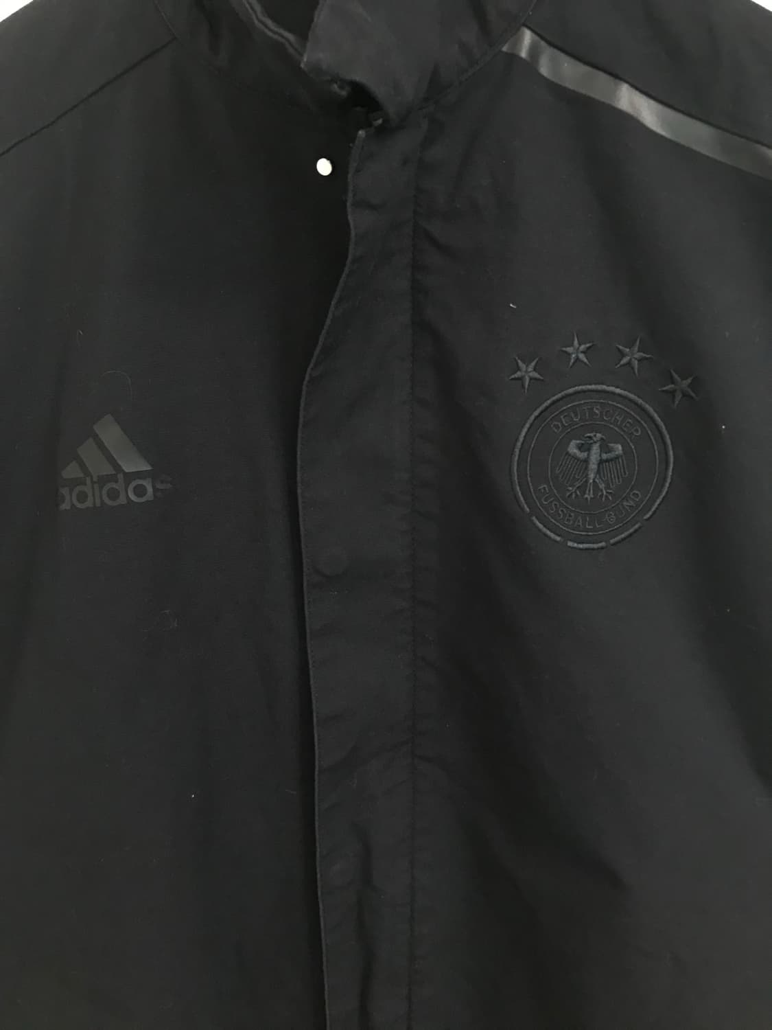 아디다스 독일 블랙 코튼 자켓 상품이미지4