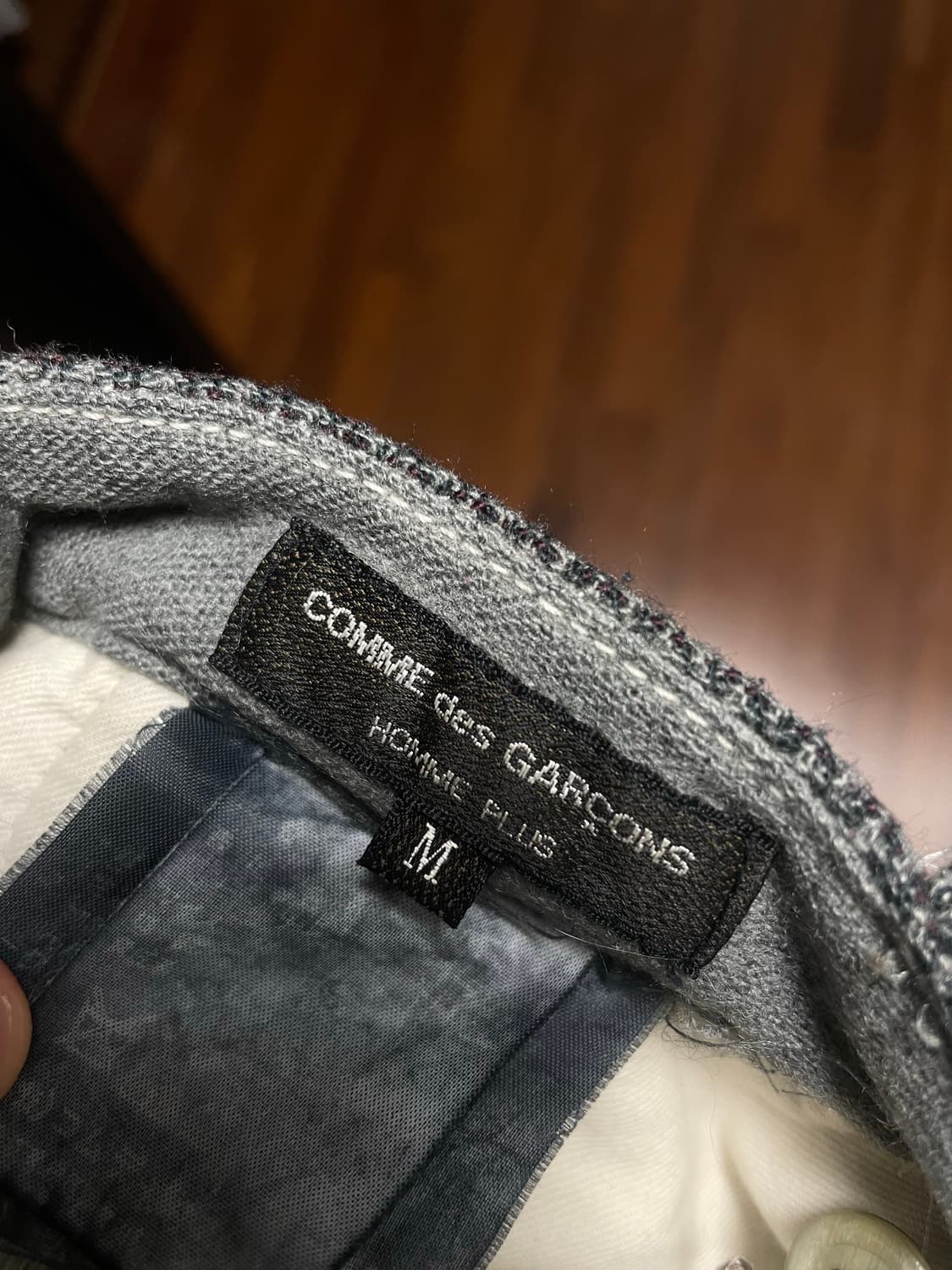 [M] 꼼데가르송 옴므 플러스 팬츠 상품이미지4