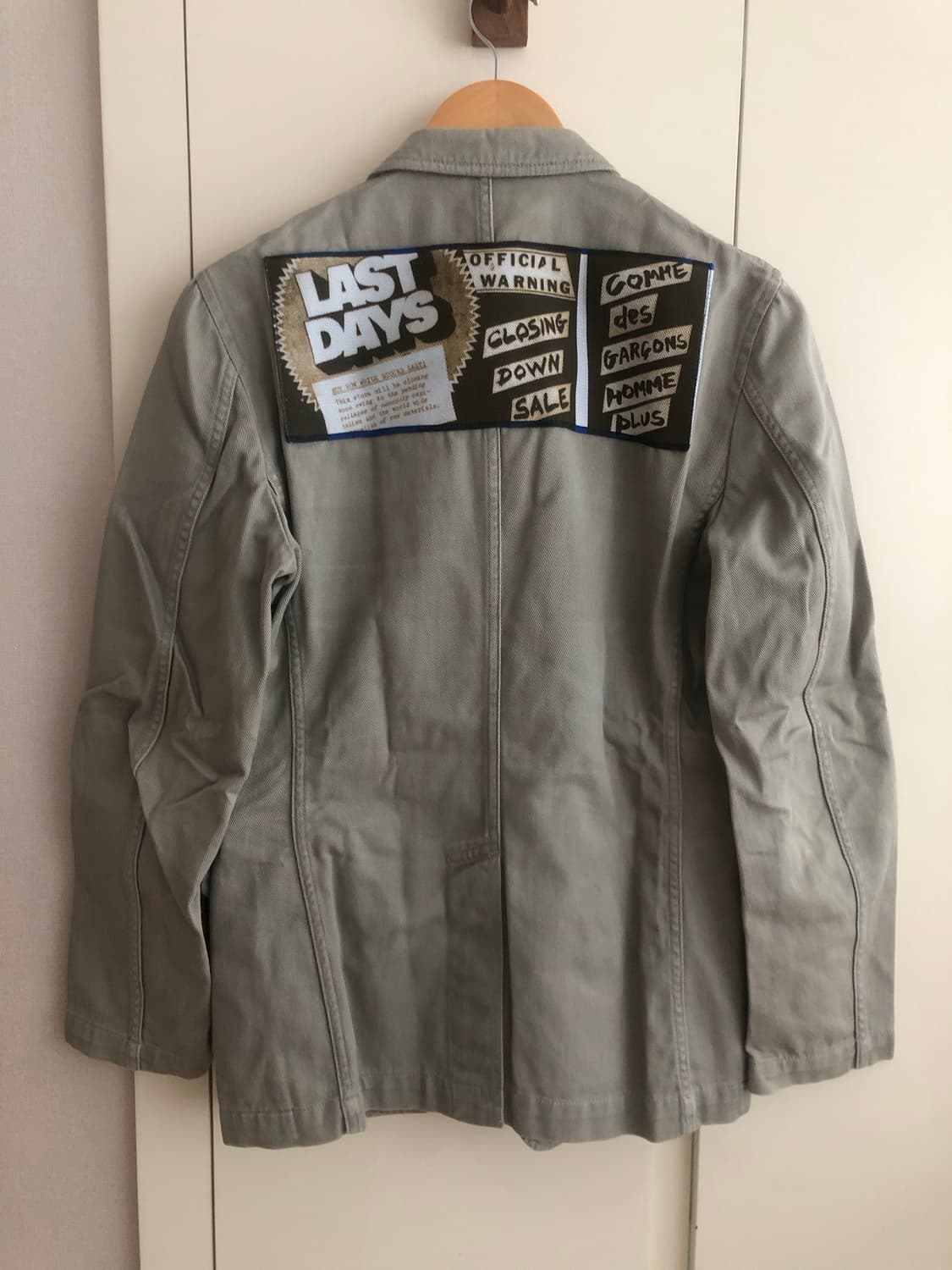 꼼데가르송 옴므 프린팅 자켓 상품이미지3