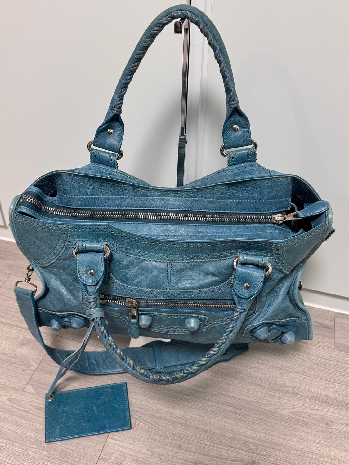 Balenciaga 발렌시아가 모터백 시티백 미디움 상태 A- 상품이미지3