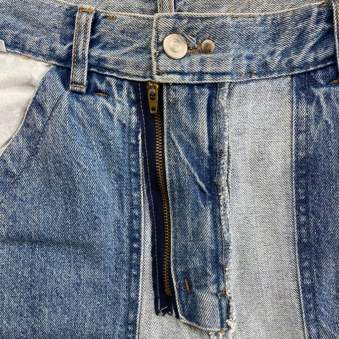 패치워크 데님 팬츠 상품이미지2