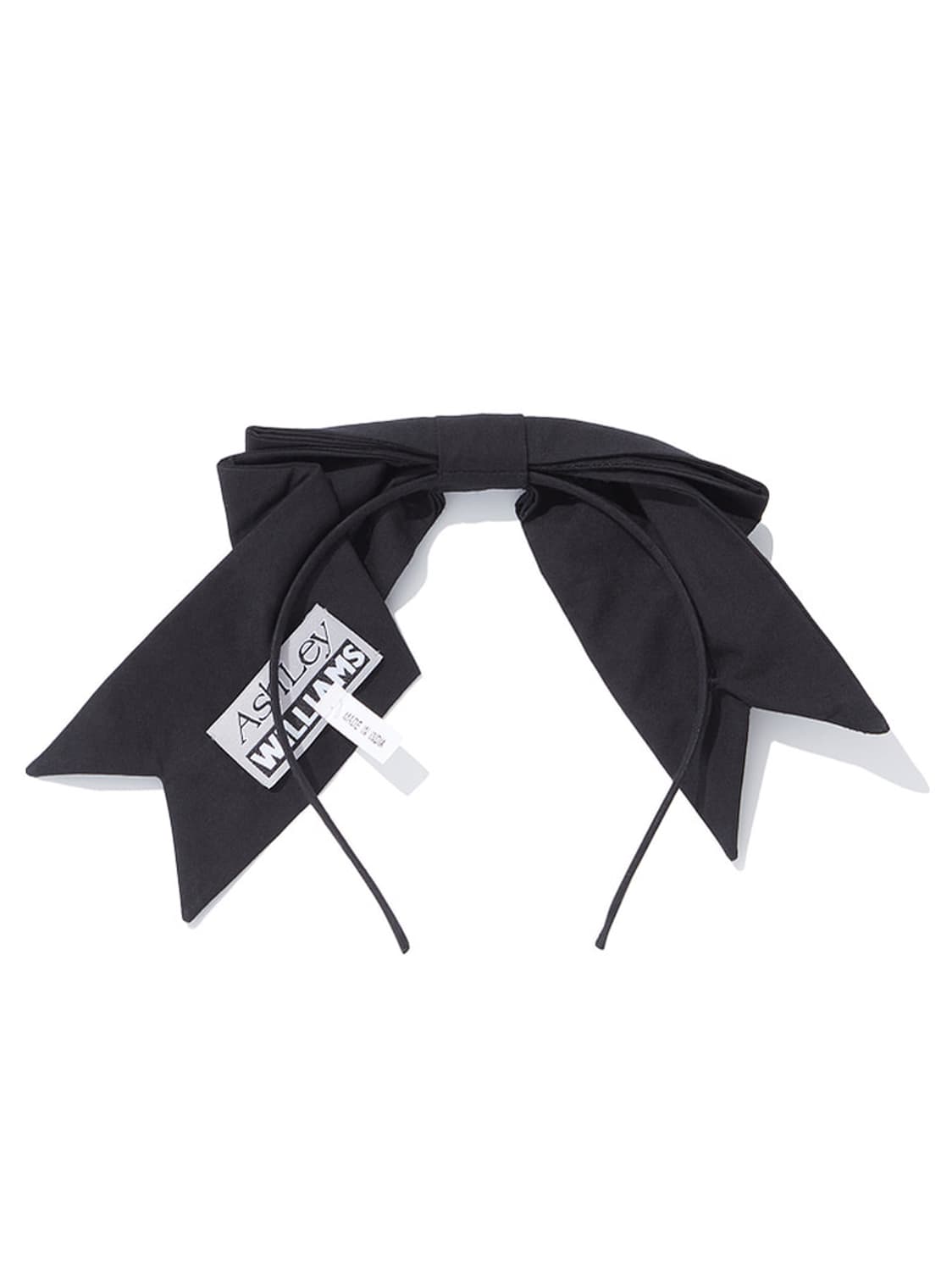 [ashley wailliams] 애슐리 윌리엄스 블랙 보우 헤어 밴드 상품이미지3