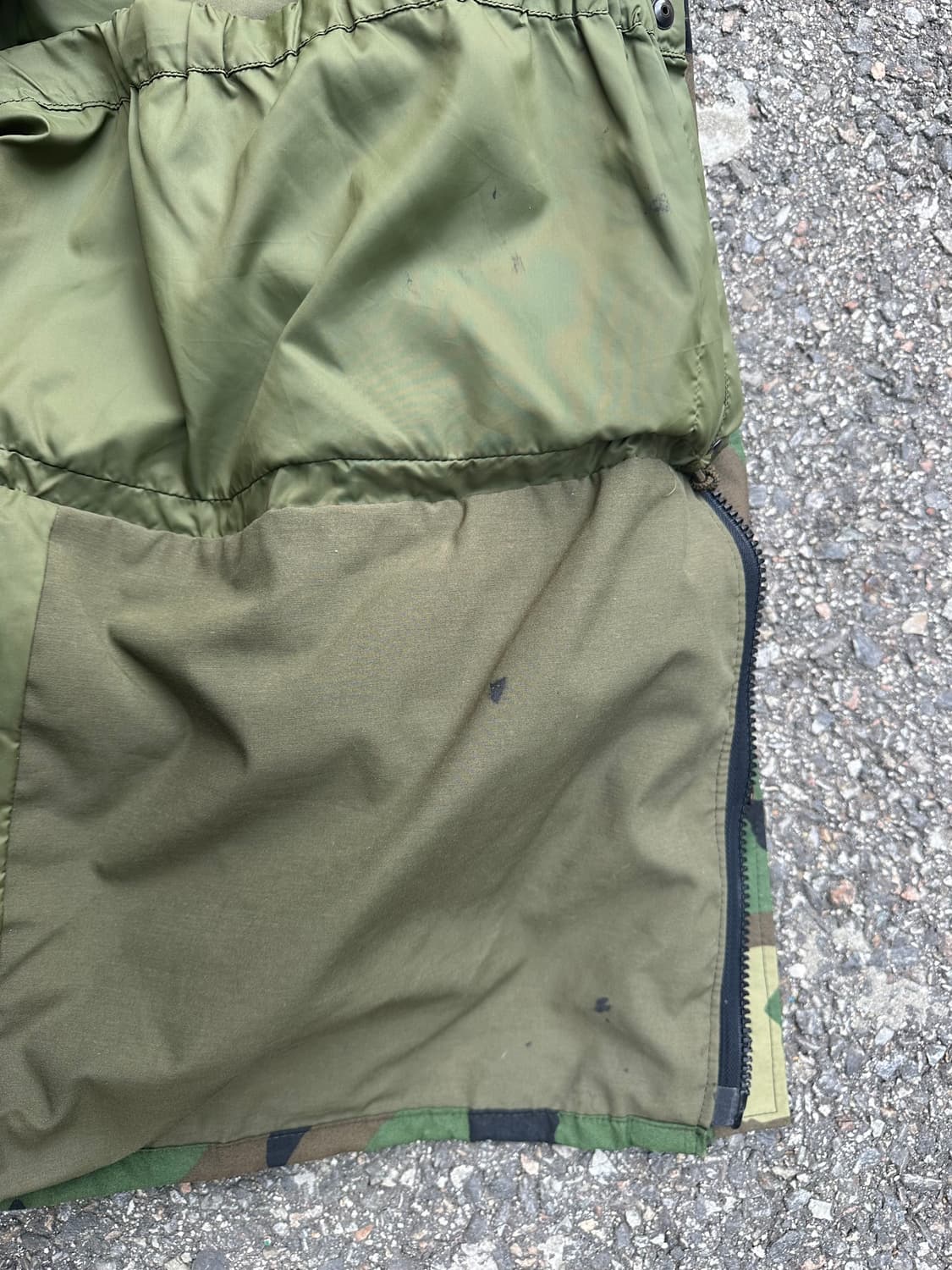 빈티지 90s 미군 우드랜드 1세대 고어텍스 자켓  상품이미지7