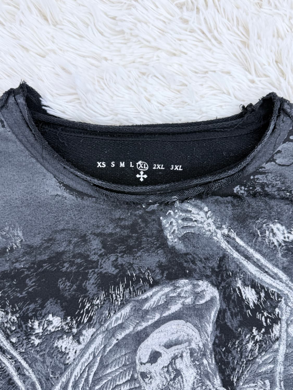 윙 스켈레톤 롱슬리브리스 상품이미지3