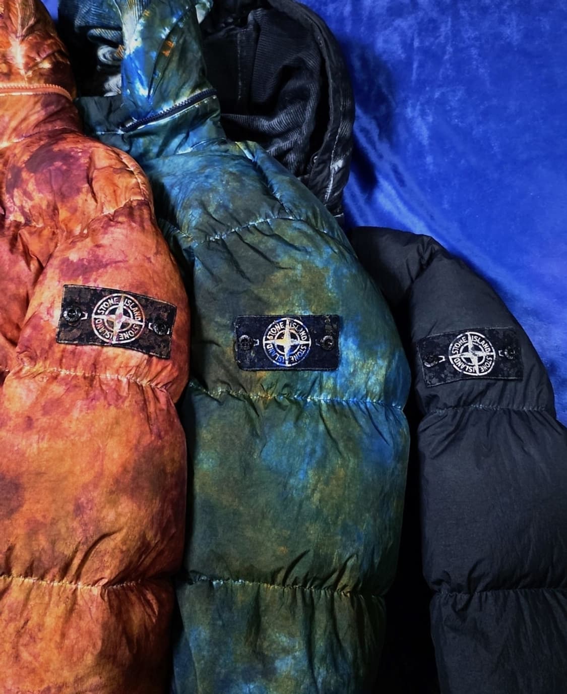 [M] 슈프림 스톤아일랜드 크링클랩스 다운 코랄 상품이미지3