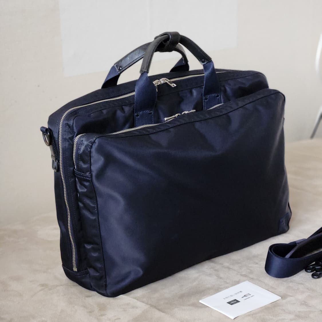 요시다 포터 Porter 리프트 2way 브리프케이스 네이비 상품이미지2