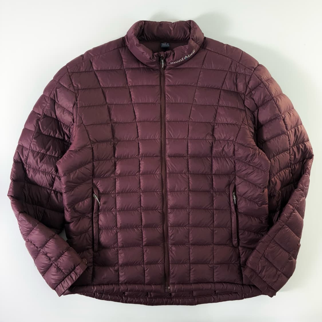 Montbell  몽벨 할로우 EX800 버건디 패딩 자켓 상품이미지1