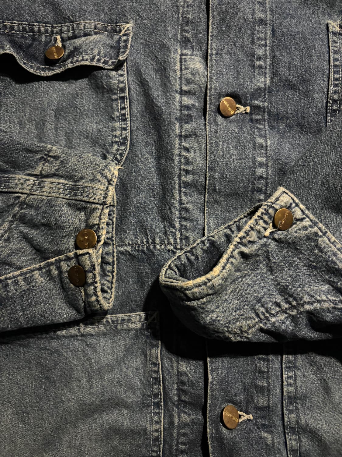 90s 칼하트 초어 데님 8c USA🇺🇸 상품이미지6