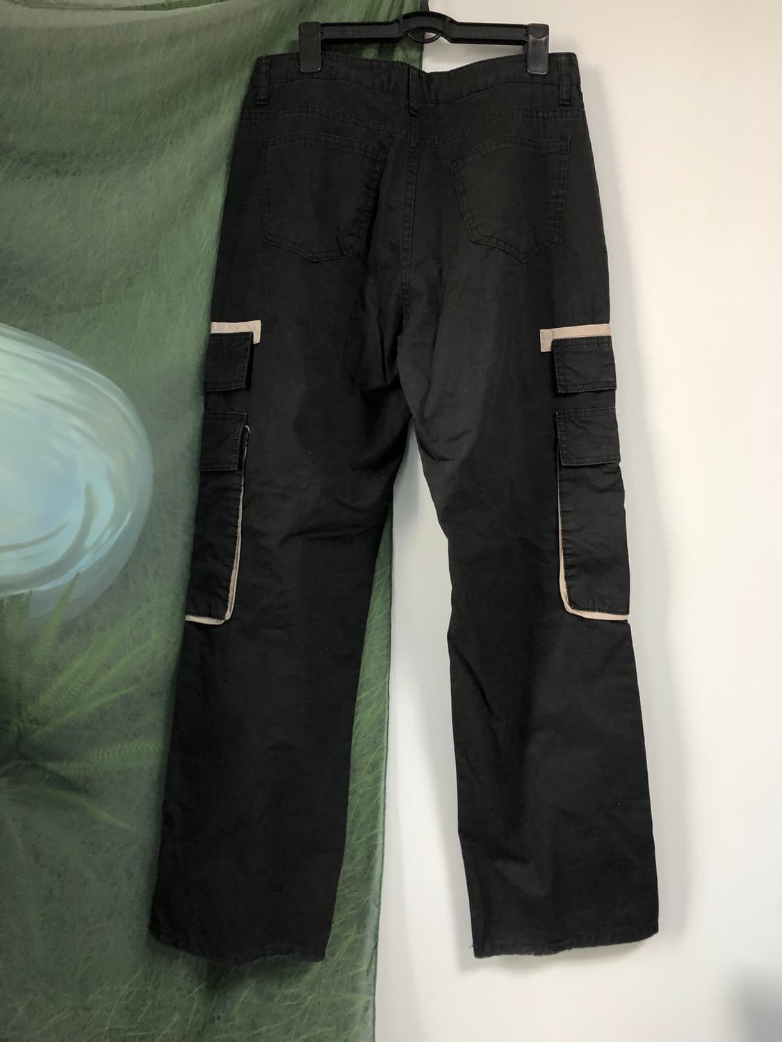 빈티지 카고 배색 팬츠 상품이미지5