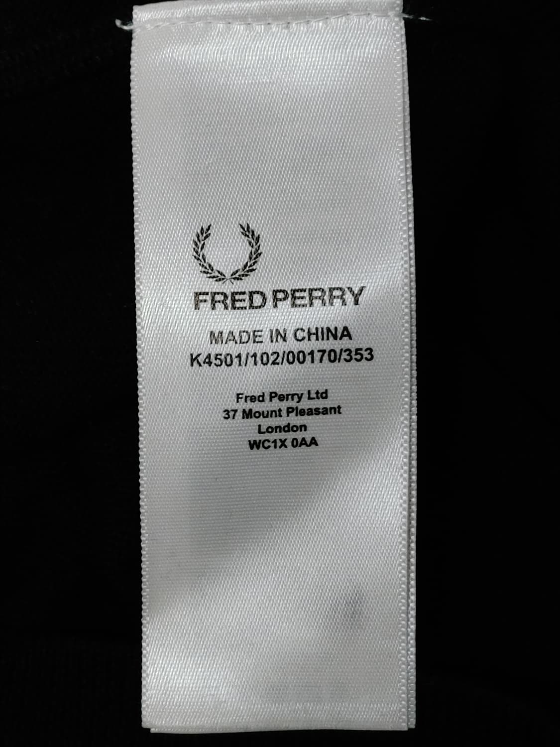 FRED PERRY 프레드페리 메리노울 긴팔 라운드 니트티 상품이미지8