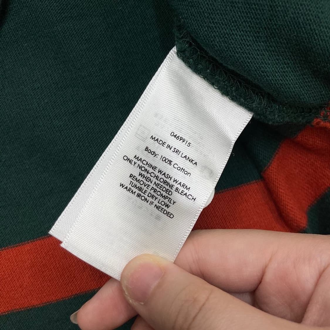 PoloRalphLauren신형 로고 단가라 럭비 후드 상품이미지4