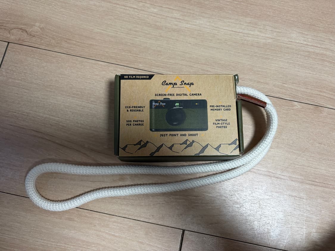 캠프스냅 카메라 판매(포레스트 그린 컬러) 상품이미지3