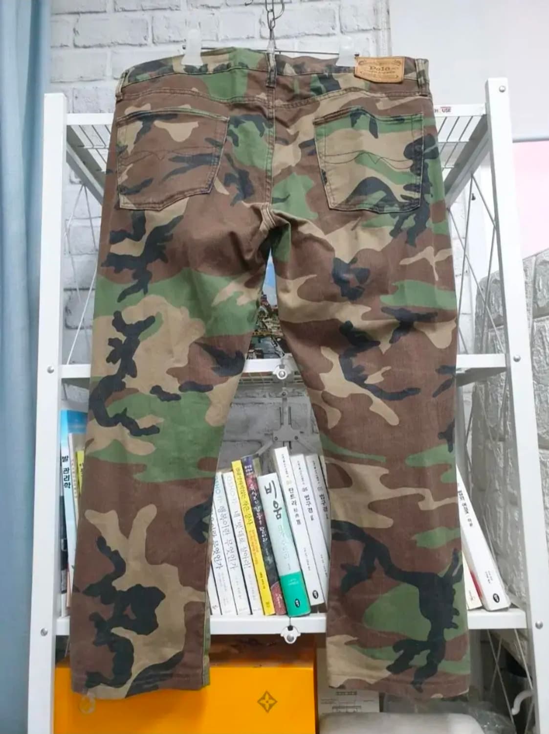 폴로랄프로렌 밀리터리 남성바지 37  바릭슬림 스트레치 봄가을  ME61 상품이미지4