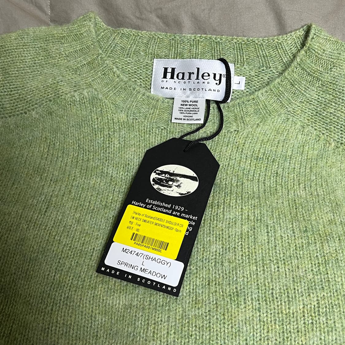 할리 오브 스코틀랜드 쉐기독 니트 (스프링 메도우) 상품이미지7
