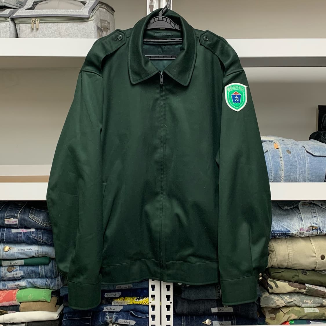 [XL] 00's 국군 근무용 점퍼 상품이미지2