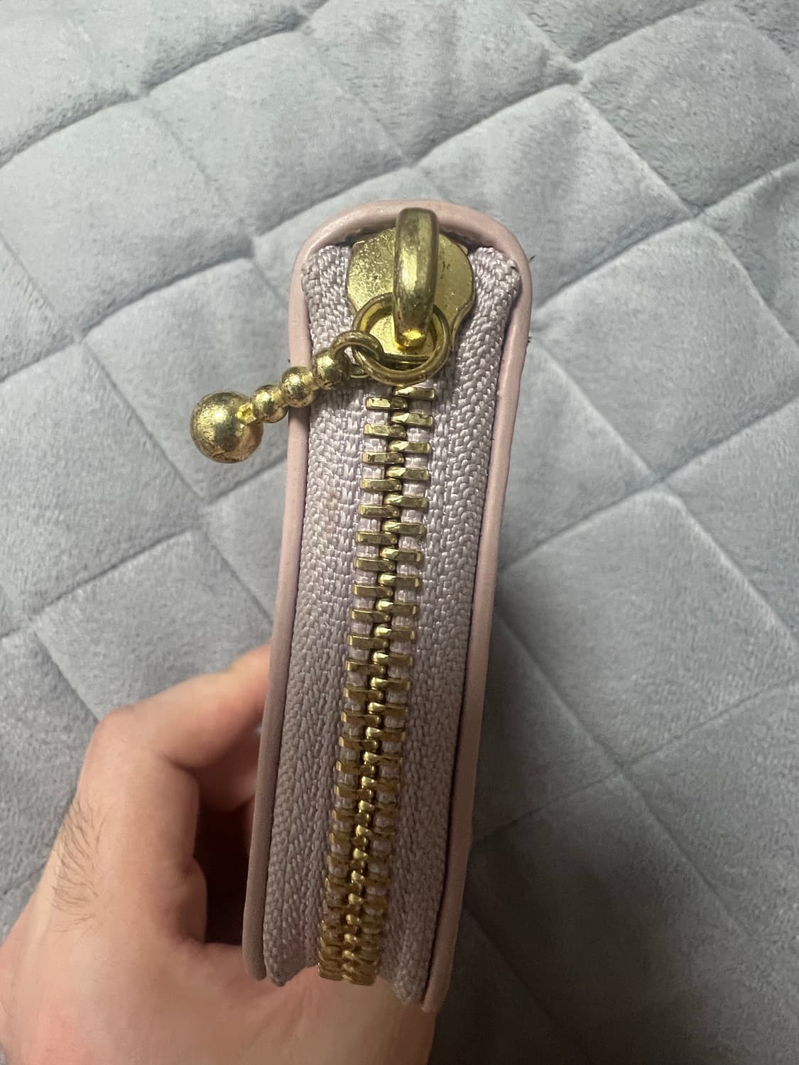 캐피탈 떰즈 업 본 미니 지갑 핑크 상품이미지6