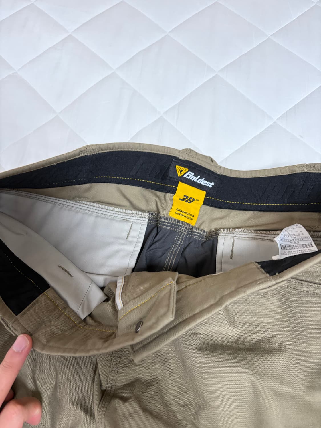 볼디스트 워크팬츠 크래프트맨 상품이미지4