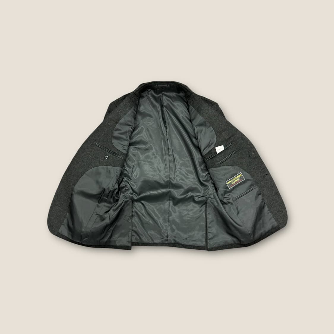 L011 JPN 캐시미어100 클래식 블레이저  Size M 상품이미지3