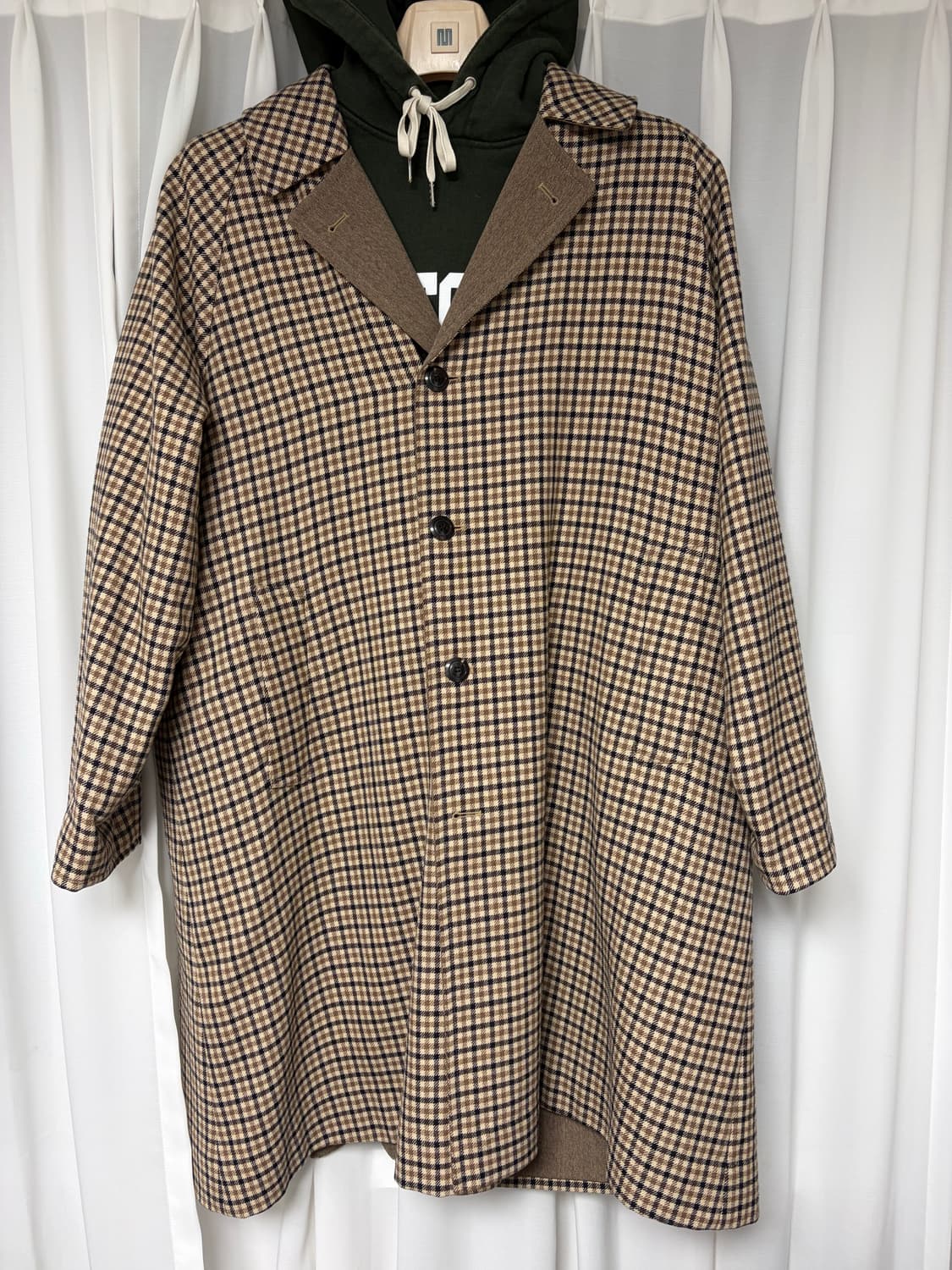 비긴202 건클럽 리버서블 체스터필드 코트 / 캡틴선샤인 상품이미지7