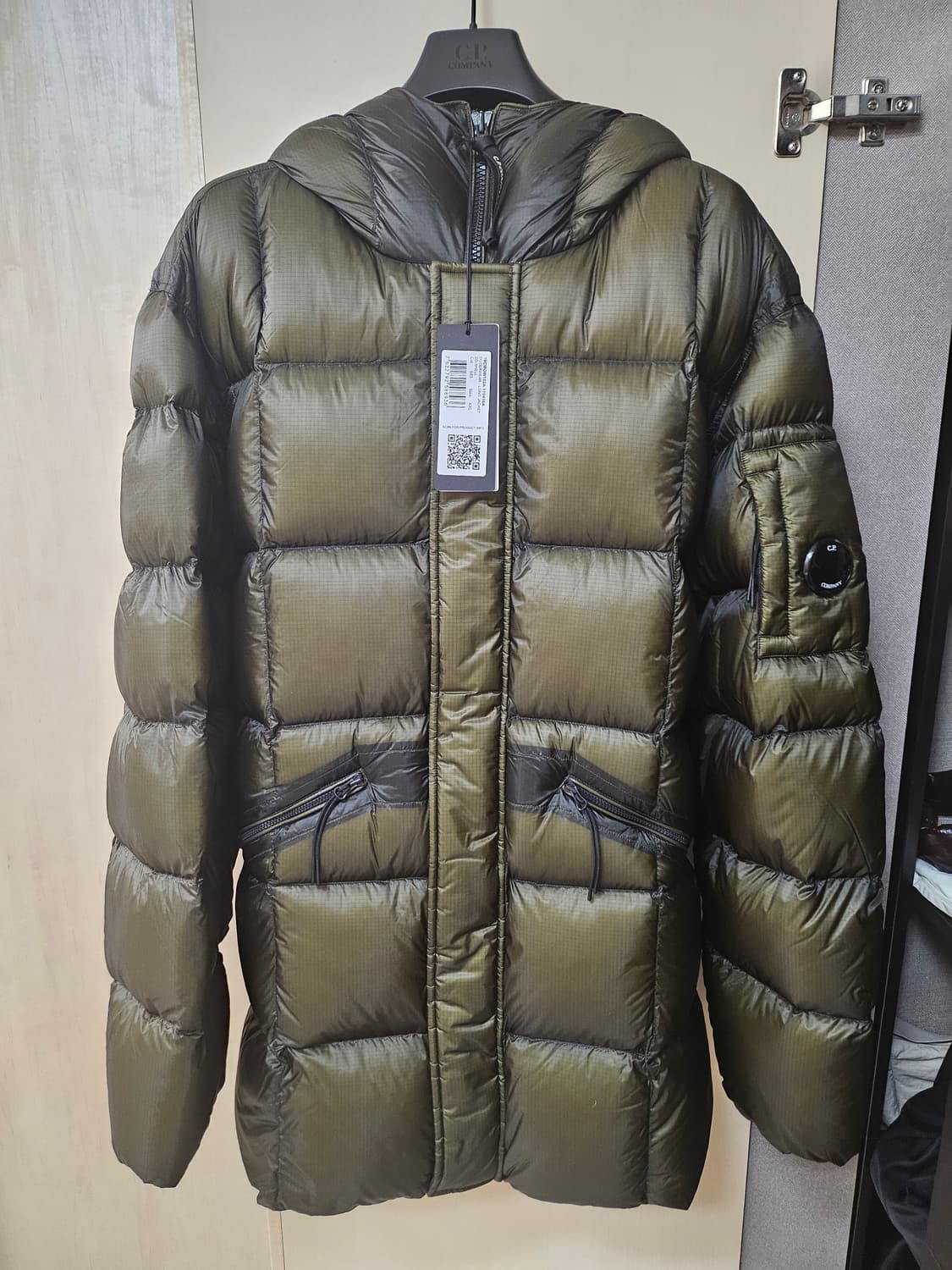 CP컴퍼니 디디쉘 롱 후드 다운 패딩 XXL 상품이미지1