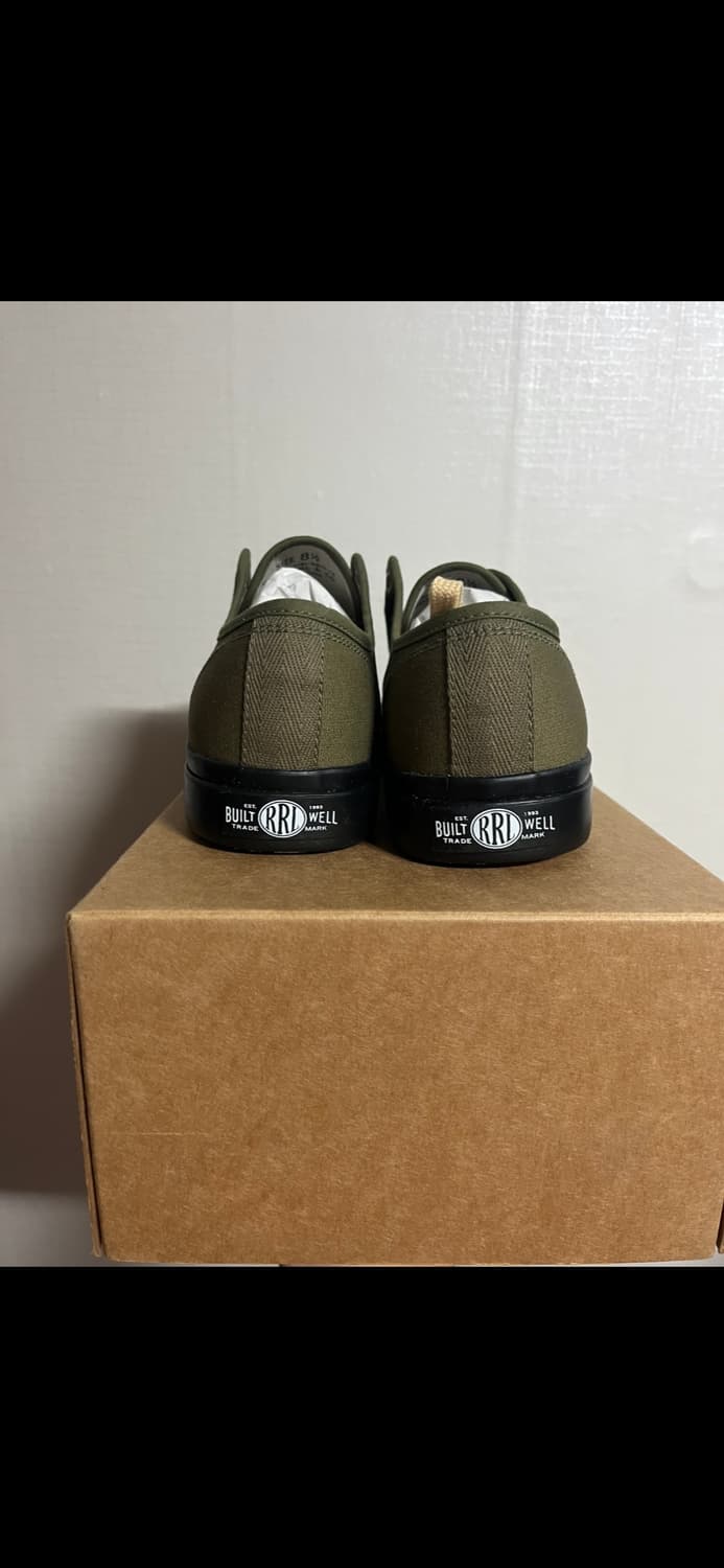 RRL 스니커즈 컨버스 올리브카키 8D,8.5D 상품이미지5
