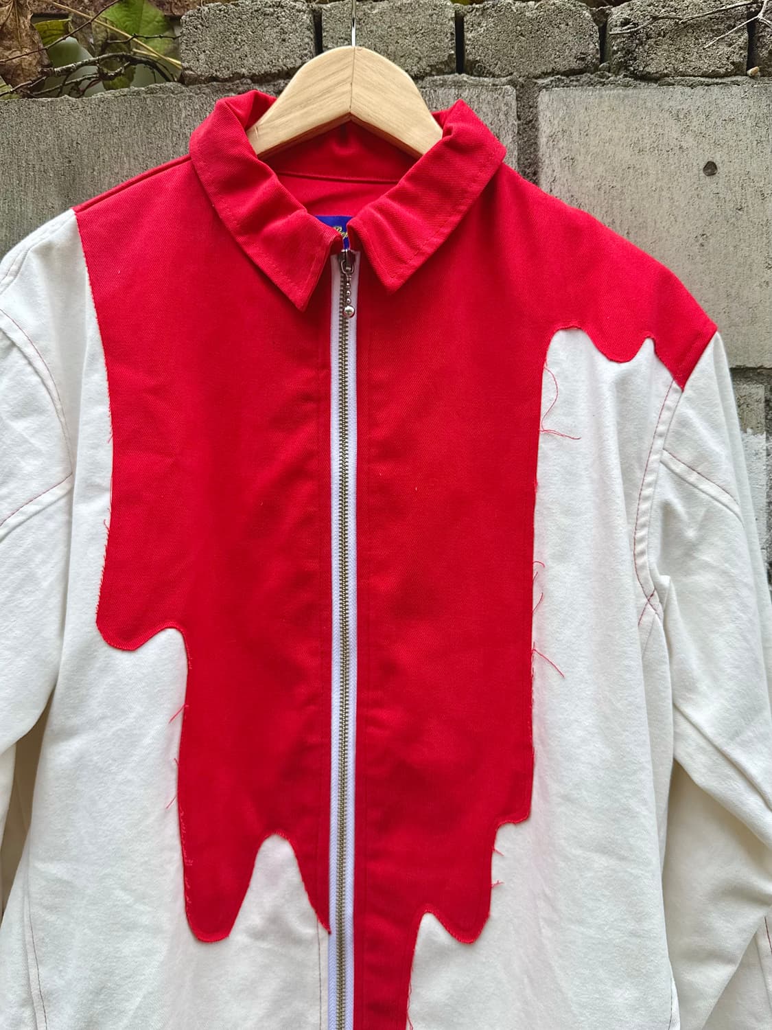 해피피플갤러리 페인팅 자켓 (RED) 상품이미지2