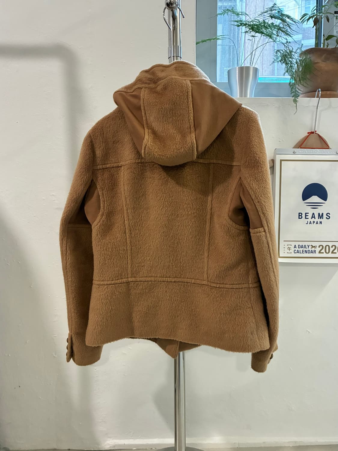 센소유니코 사선 후드 코트 DW2R 상품이미지4