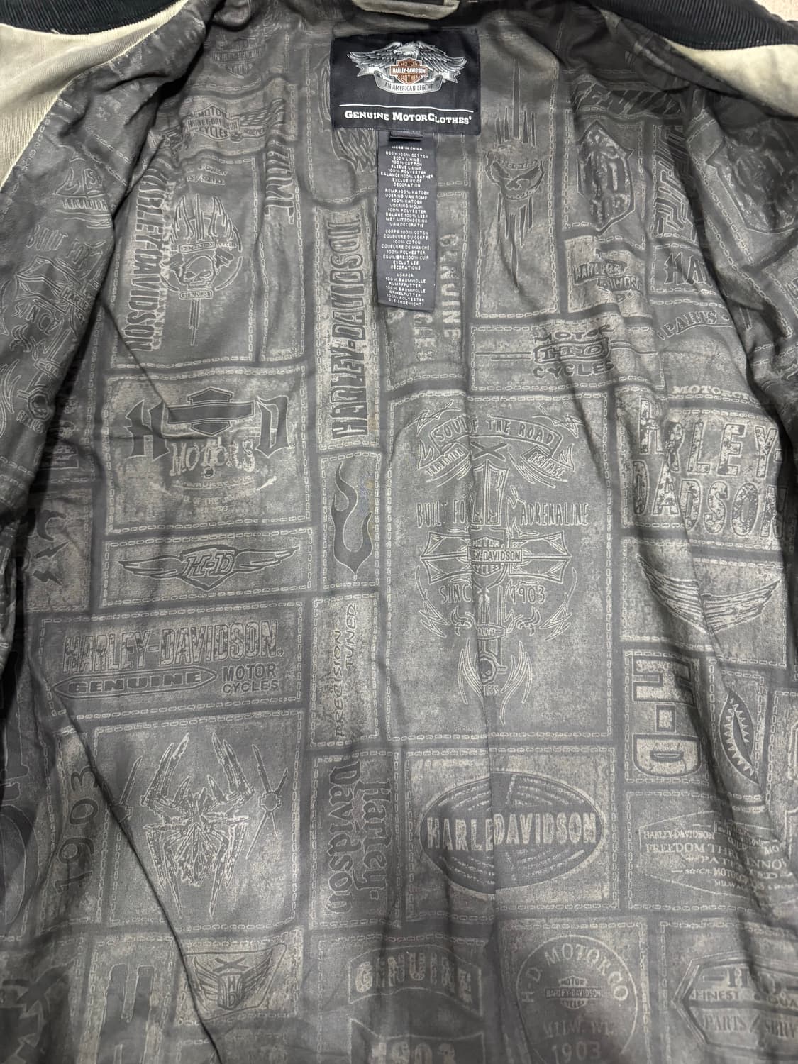 할리데이비슨 카키 자켓 상품이미지5