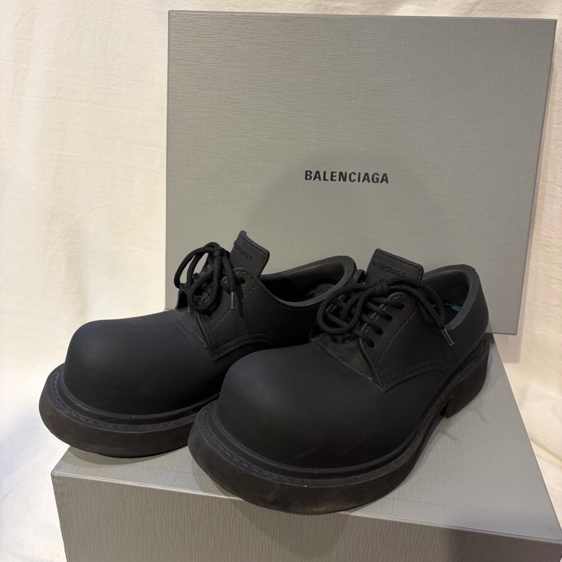 발렌시아가 스테로이드 더비슈즈 상품이미지1