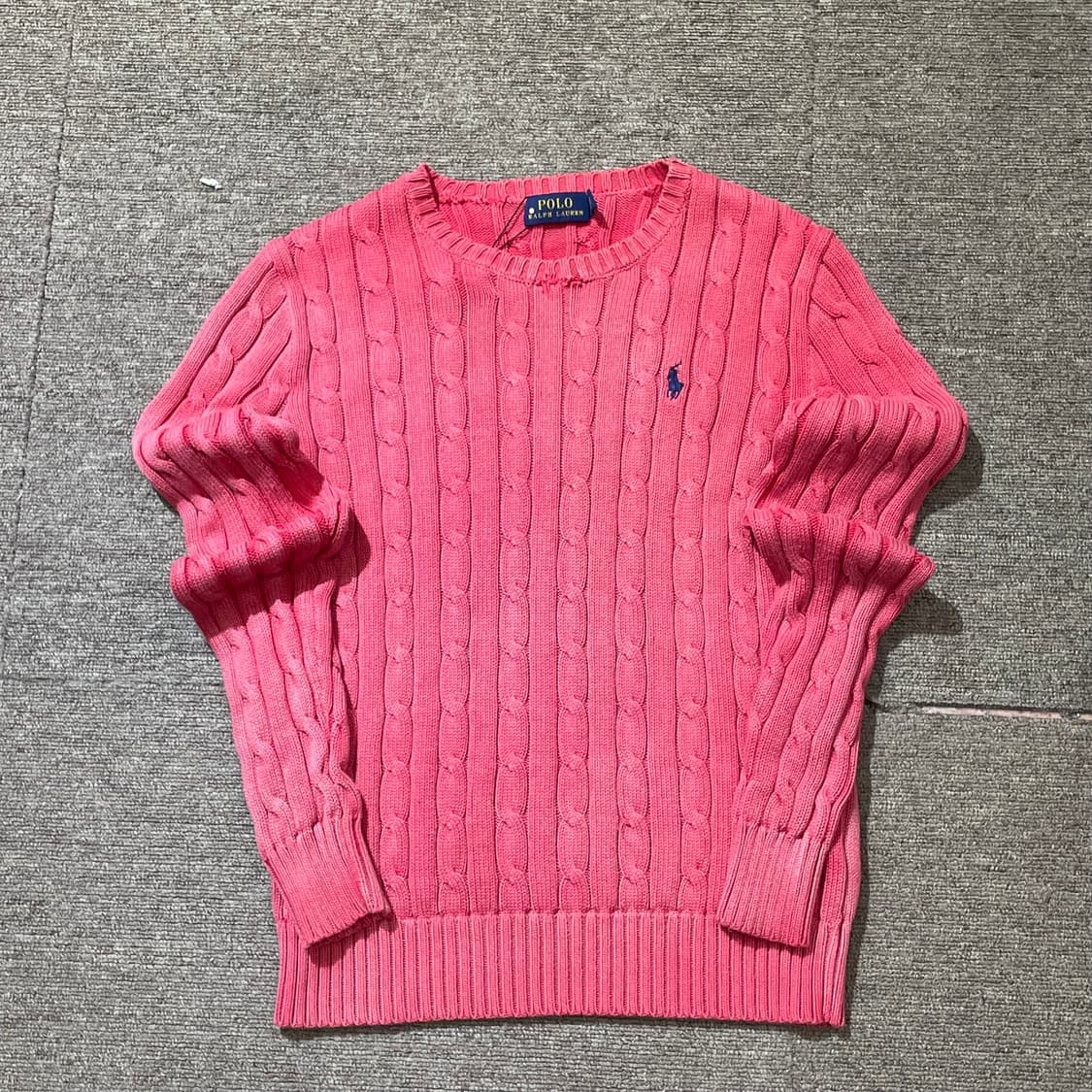 (S) POLO 폴로 랄프로렌 케이블 니트 상품이미지3