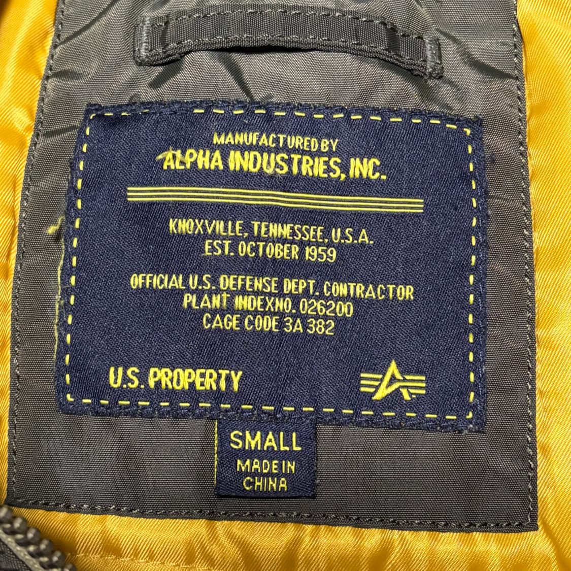 Alpha Industries 레이어드 B-15 봄버 자켓 상품이미지3