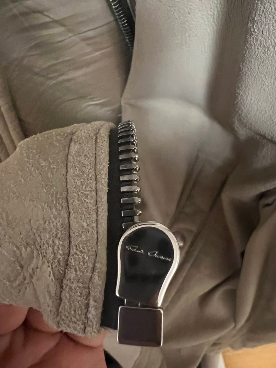 [54]Rick Owens 23ss EDFU 램레더 봄버 자켓 상품이미지7