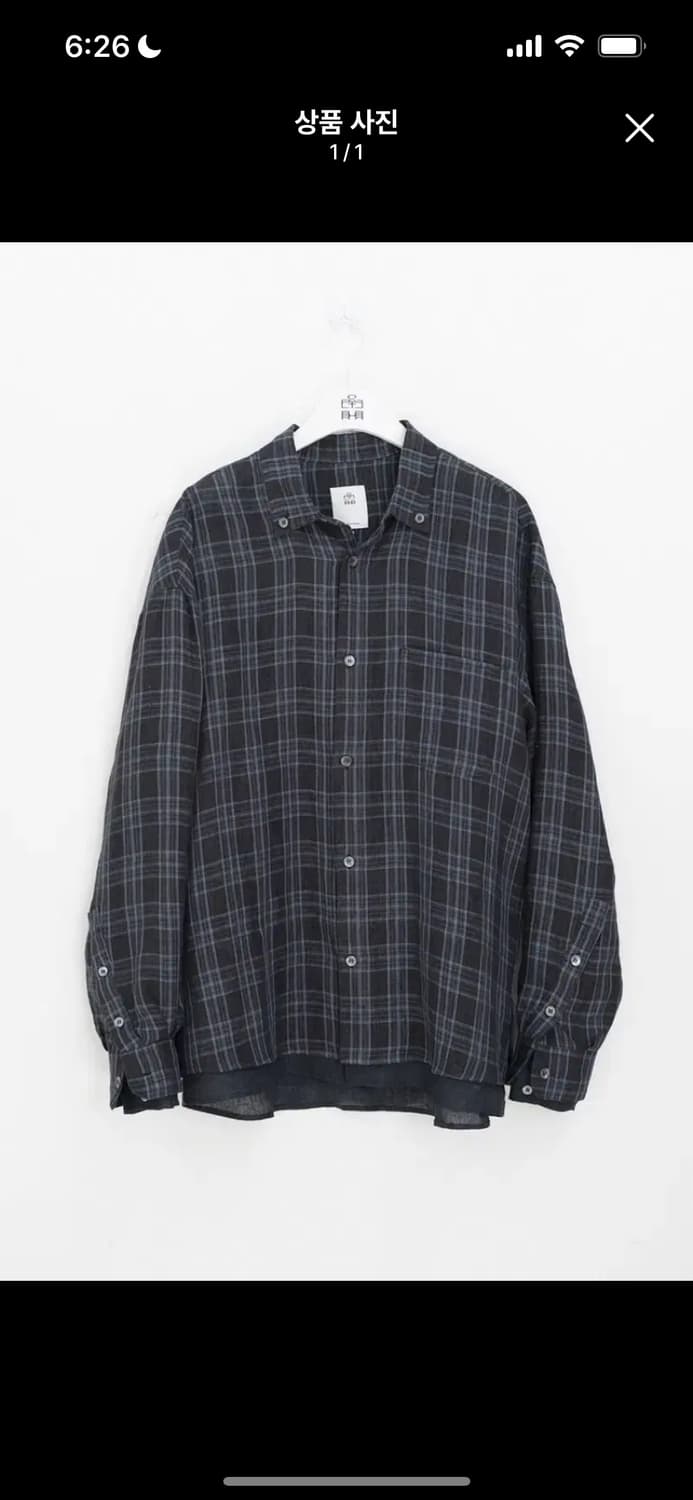 폴리테루 레이어드 린넨셔츠 상품이미지1