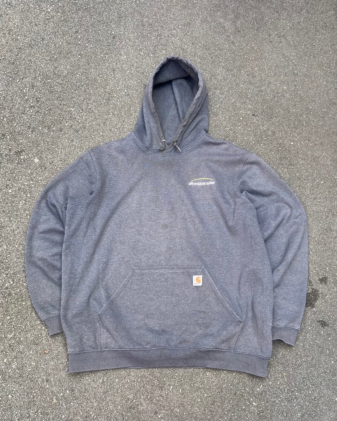실측 3XL) 칼하트 루즈핏 챠콜그레이 후드 상품이미지1