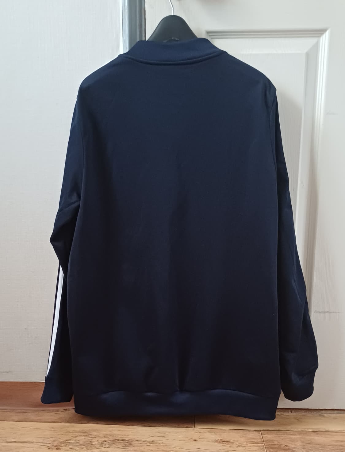 아디다스 네이비 남색 삼선 져지 트랙탑 3XL 남성 상품이미지3